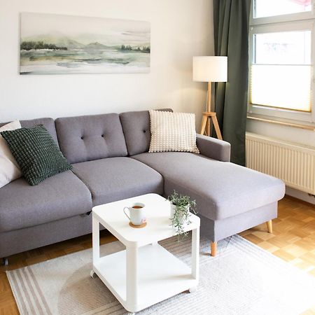 2 Zimmer, Bett Und Schlafsofa, Balkon, Waschmaschine L Leipzig Exterior foto